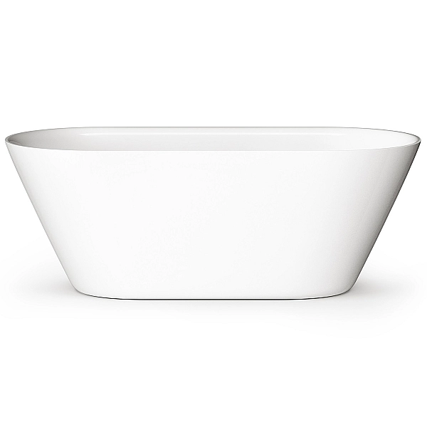 17070130WL Style Lite Ванна окремостояча 167x72,5 см з литого (штучного) каменю Caststone, без переливу, з сифоном, колір білий глянець (1 сорт)