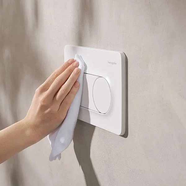 66002700 HG Змивна клавіша iFrame Original S, matt white (1 сорт) - Фото - 4