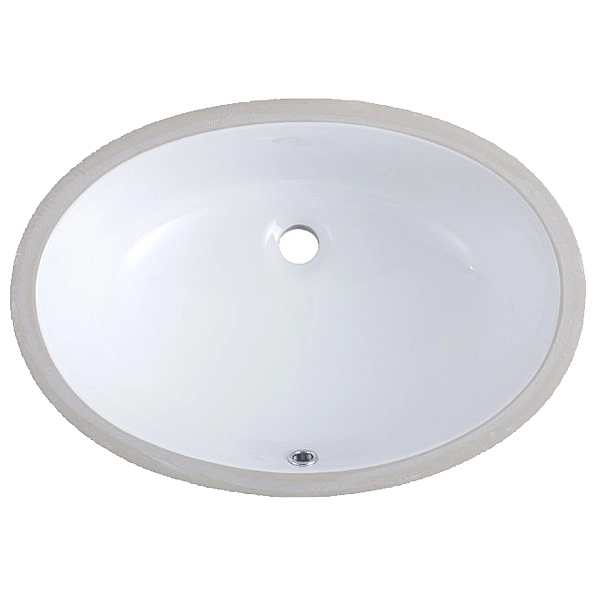 1611137 OVALE Раковина під стільницю 555х420х205, білий (1 сорт) - Фото - 2