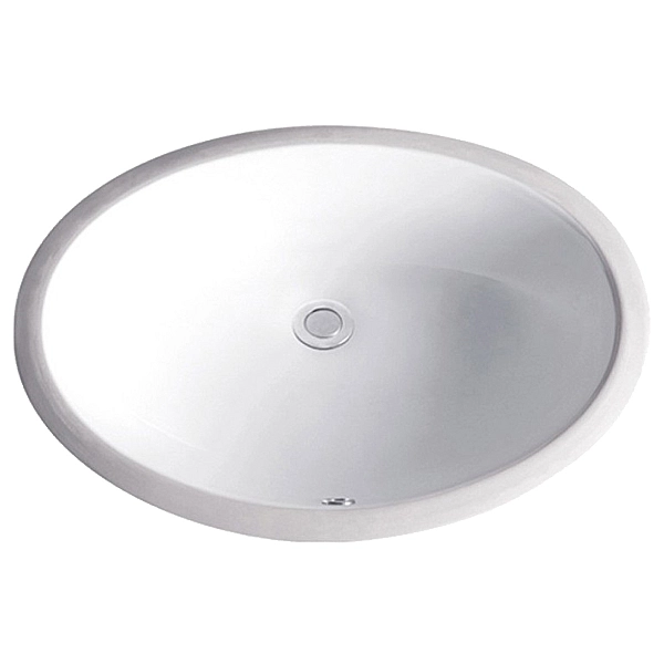 1611137 OVALE Раковина під стільницю 555х420х205, білий (1 сорт) - Фото - 3