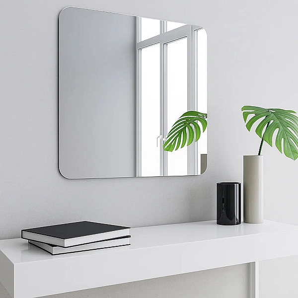 4700700 Basic Дзеркало 700х700 закруглене (1 сорт)