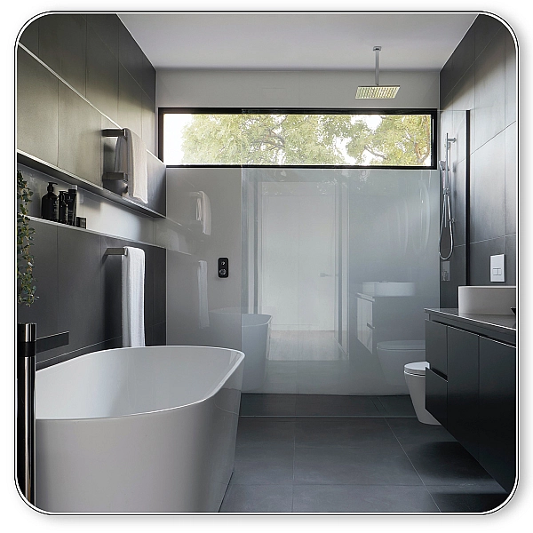 4700700 Basic Дзеркало 700х700 закруглене (1 сорт) - Фото - 2