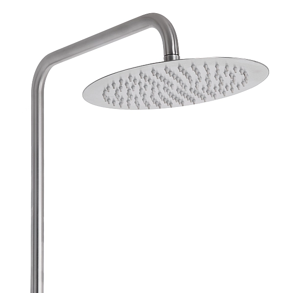 Душевая система универсальная Lidz Aria 1030 на три потребителя (с изливом) (k35) LDARI1030NKS34932 Nickel - Фото - 5