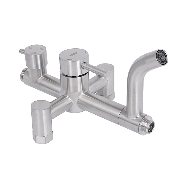 Душевая система универсальная Lidz Aria 1030 на три потребителя (с изливом) (k35) LDARI1030NKS34932 Nickel - Фото - 7