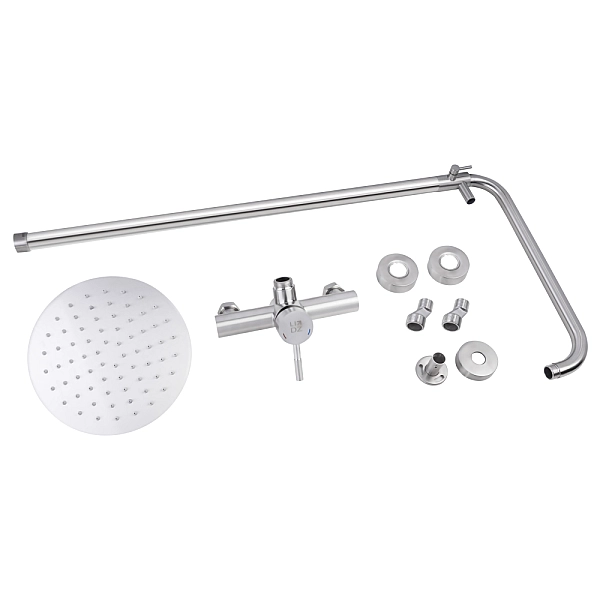 Душова система для кабіни Lidz Aria 1010 на одного споживача (k35) LDARI1010NKS34934 Nickel - Фото - 7