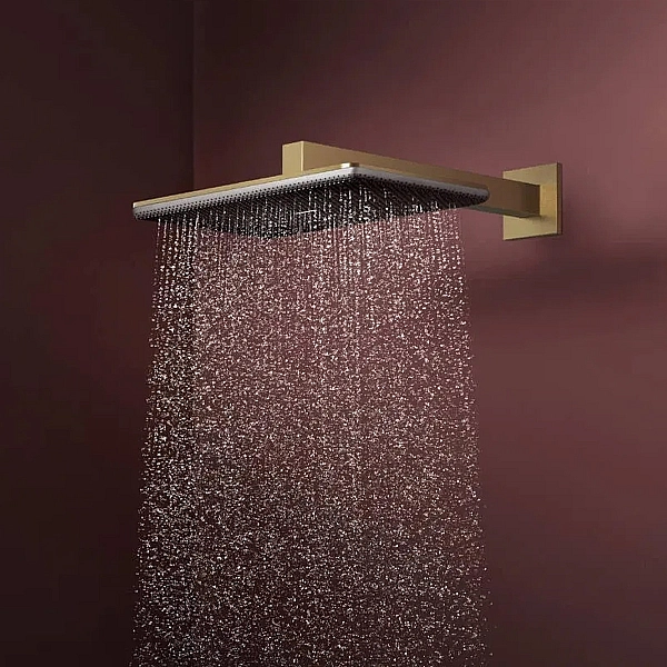 24530140 HG Raindance Alive Q Верхній душ 210/340 1jet, brushed bronze (1 сорт) - Фото - 4