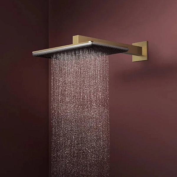 24530140 HG Raindance Alive Q Верхній душ 210/340 1jet, brushed bronze (1 сорт) - Фото - 3