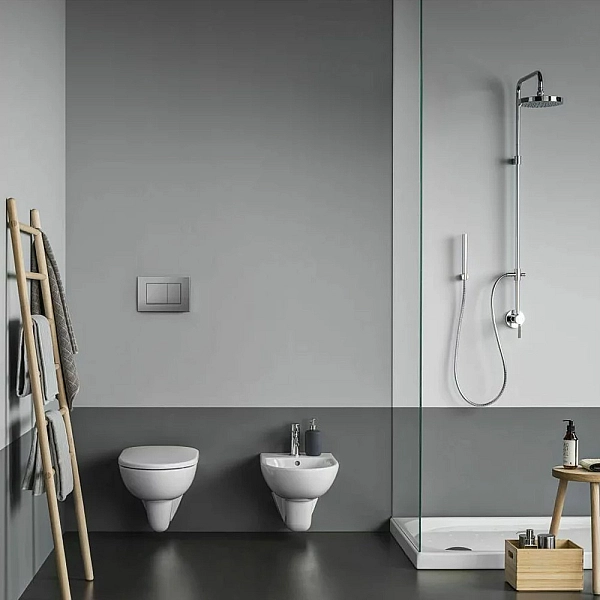 115.137.21.1 Delta20 square Клавіша змиву з подвійним змивом: Глянцевий хром (1 сорт) - Фото - 6