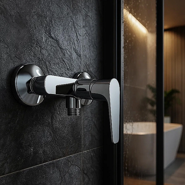 12240010 SANSA Змішувач для душу, хром (1 сорт) - Фото - 3