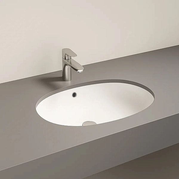 OC71AWHA LILY Раковина під стільницю овальна 46см (1 сорт) - Фото - 3