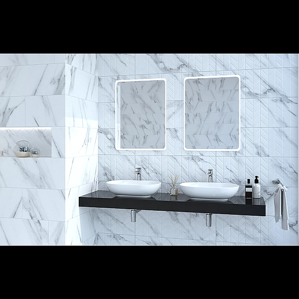 1510136 OVALE Раковина на стільницю без донного клапану 585x380x180 (1 сорт) - Фото - 3