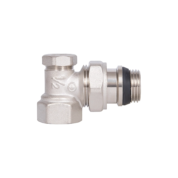 Кран радіаторний Thermo Alliance Base 1/2" ВЗ з антипротіканням кутовий SD229W15 - Фото - 3