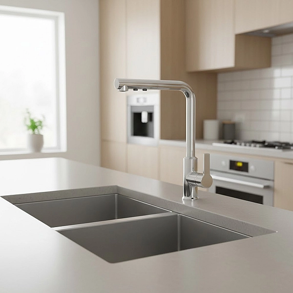 100844 SNAPE Змішувач д/кухні витяжний (1 сорт) - Фото - 3