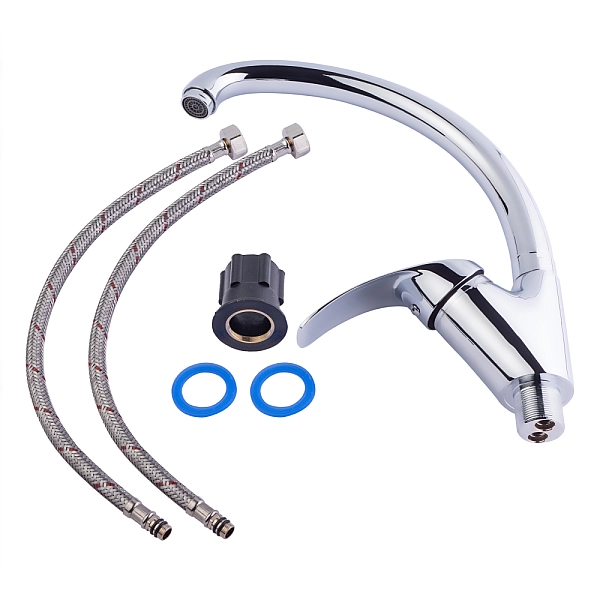 Смеситель для кухни Lidz Mars 007F (k40) LDMAR007FCRM34857 Chrome - Фото - 6