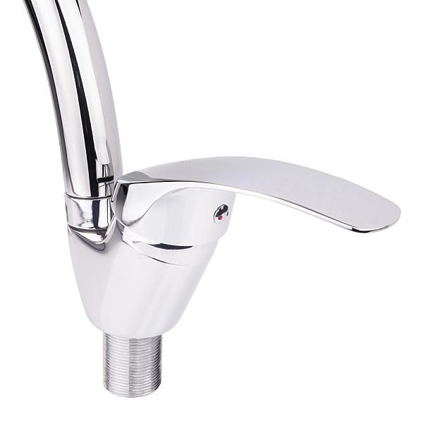 Змішувач для кухні Lidz Mars 008F (k40) LDMAR008FCRM34858 Chrome - Фото - 3