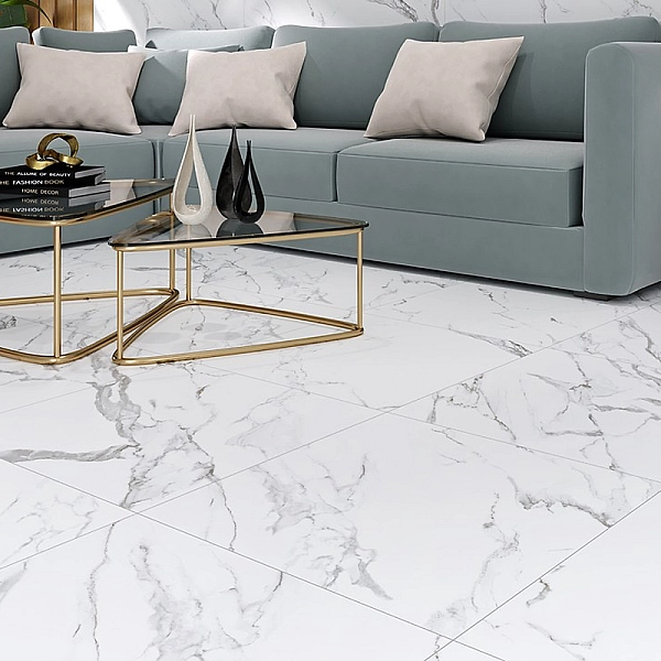 ATLANTIS WHITE SATIN RECT** (1 сорт) - Фото - 5