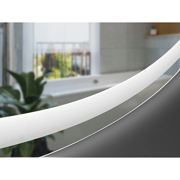 5501080 AllRound Кругле дзеркало d80см з LED підсвіткою та тачсенсором (1 сорт) - Фото - 3